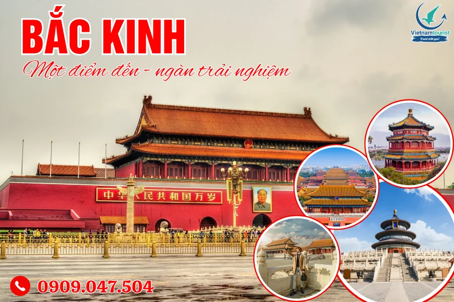 BẮC KINH 4N3Đ VNA [T] NOSHOP