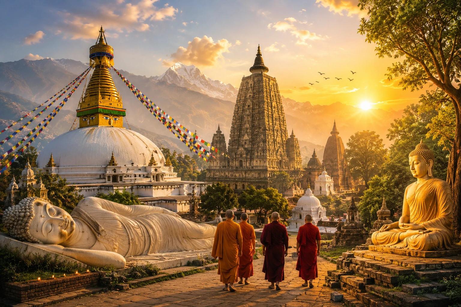 HÀNH HƯƠNG ẤN ĐỘ - NEPAL 7N6D: HÀNH TRÌNH VỀ MIỀN ĐẤT PHẬT THIÊNG LIÊNG