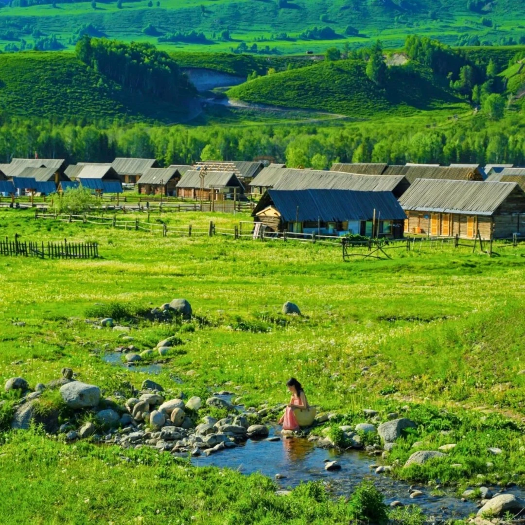 LÀNG HEMU (禾木村) - TÂN CƯƠNG: NGÔI LÀNG CỔ TÍCH ĐẸP NHẤT TRUNG QUỐC
