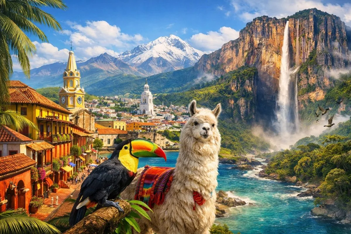 KHÁM PHÁ COLOMBIA – ECUADOR -  VENEZUELA 18N17D