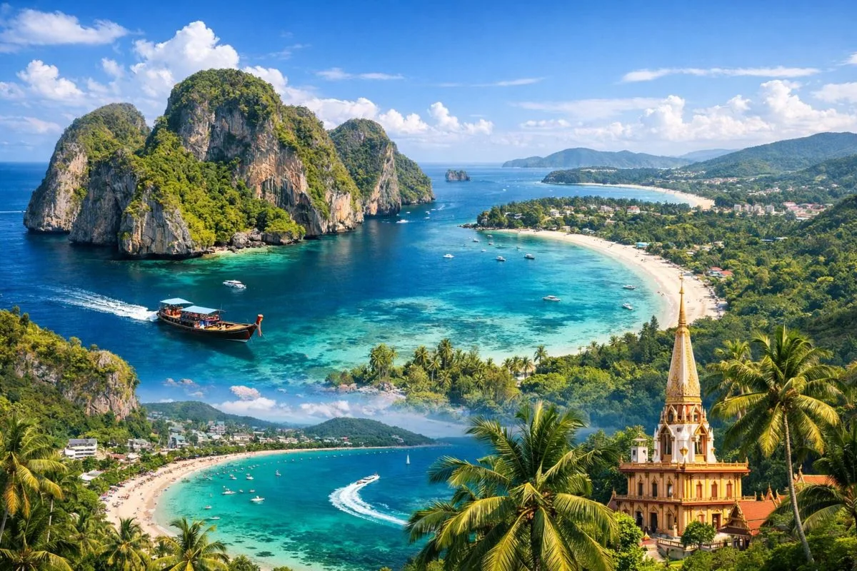 KHÁM PHÁ PHUKET: ĐẢO PHI PHI - VỊNH MAYA 4N3D (BAY VN)