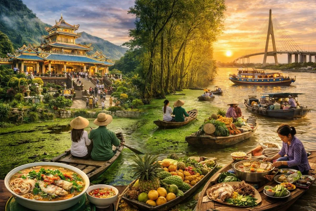[S-X-CD2N2D-01] CHÂU ĐỐC - TRÀ SƯ - CẦN THƠ 2N2D