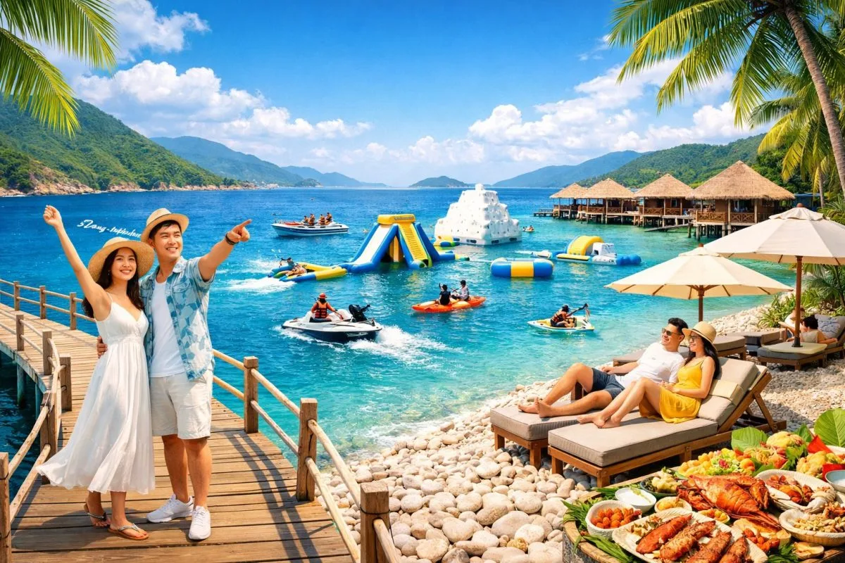 [S-X-NT3N3D-01] NHA TRANG – MIRAE PARK BÃI SỎI MALDIVES 3N3Đ