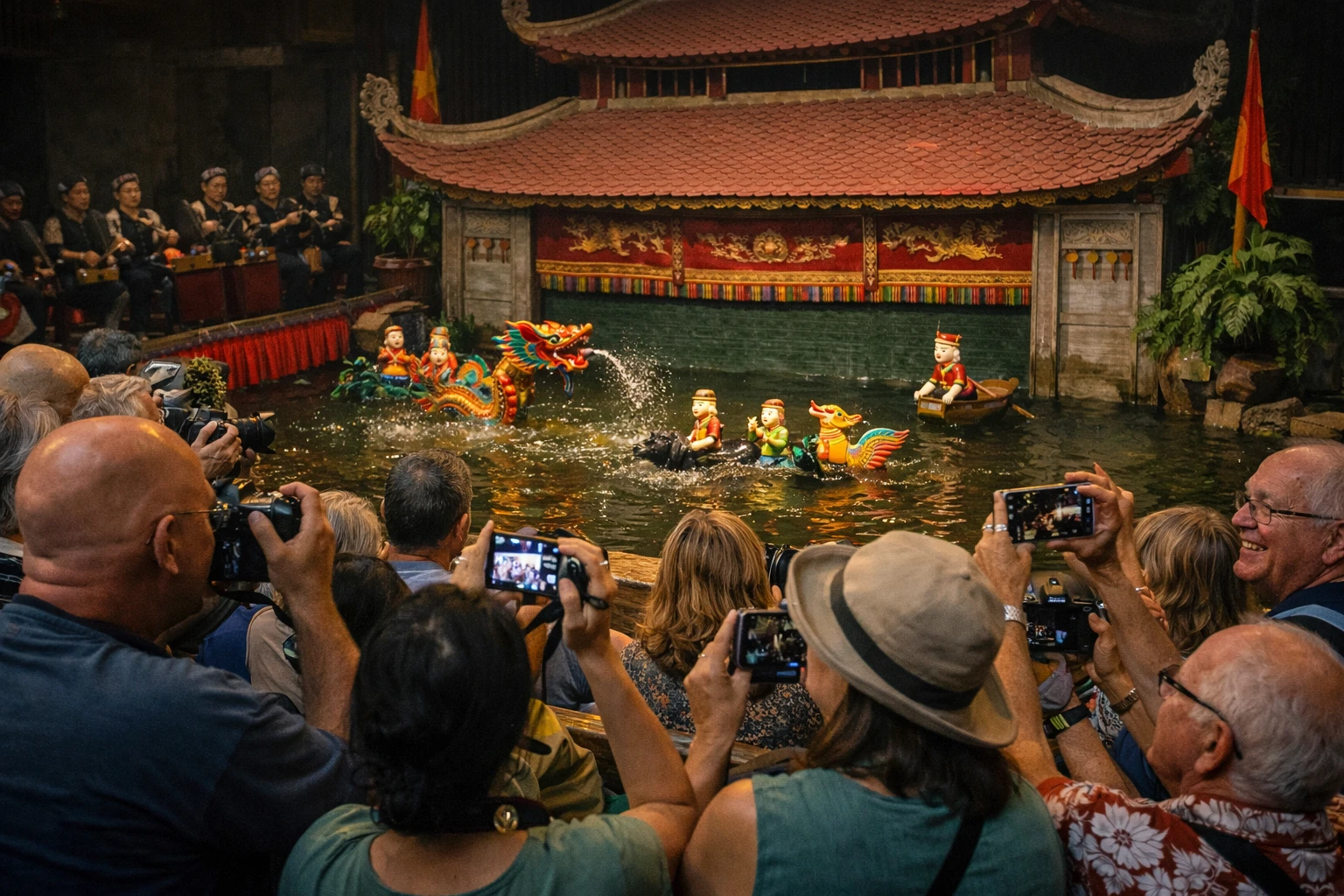 SHOW DIỄN RỐI NƯỚC TRUYỀN THỐNG VIỆT NAM - TRẢI NGHIỆM VĂN HÓA ĐỘC ĐÁO