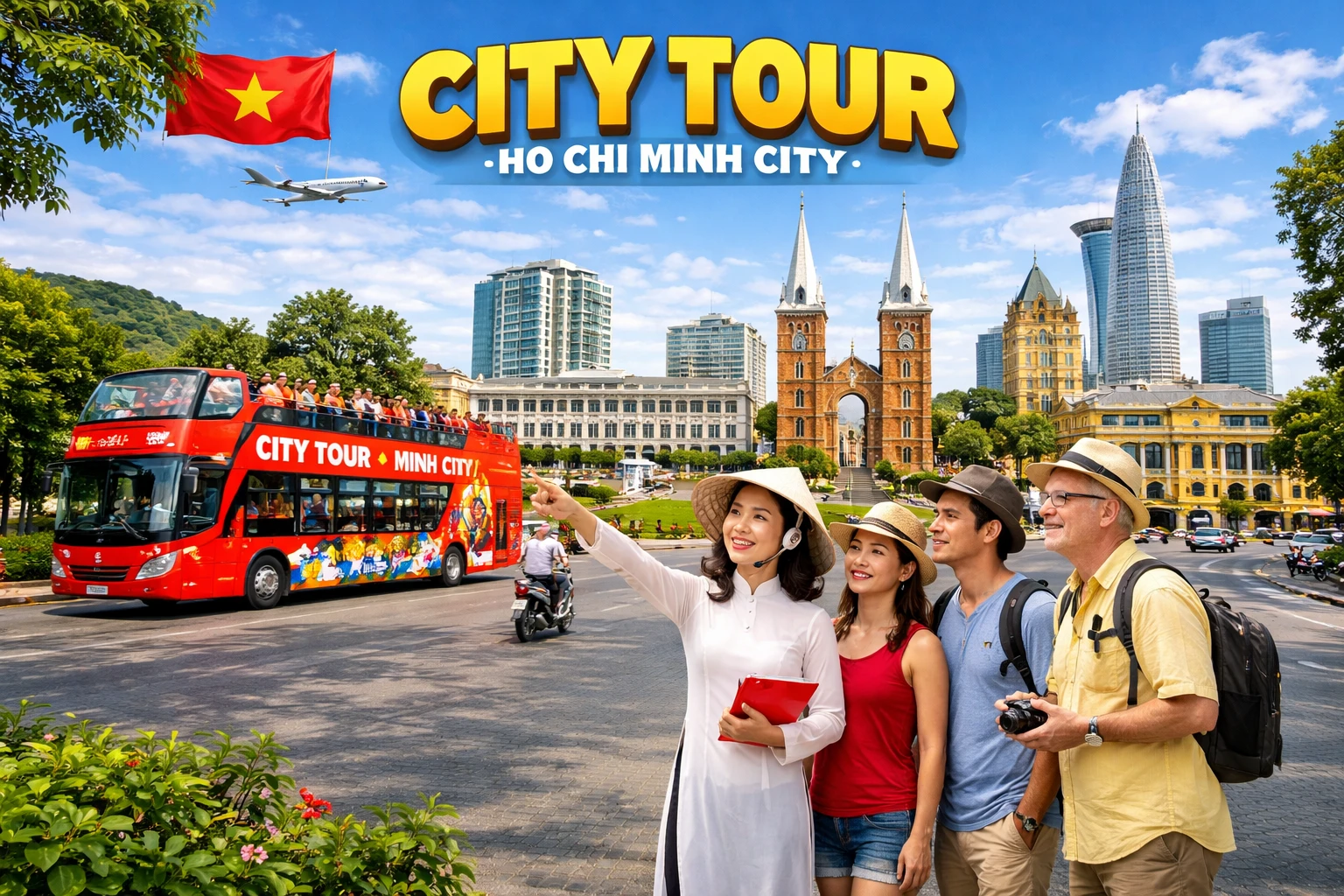 [SGS] CITY TOUR SÀI GÒN - BUỔI SÁNG