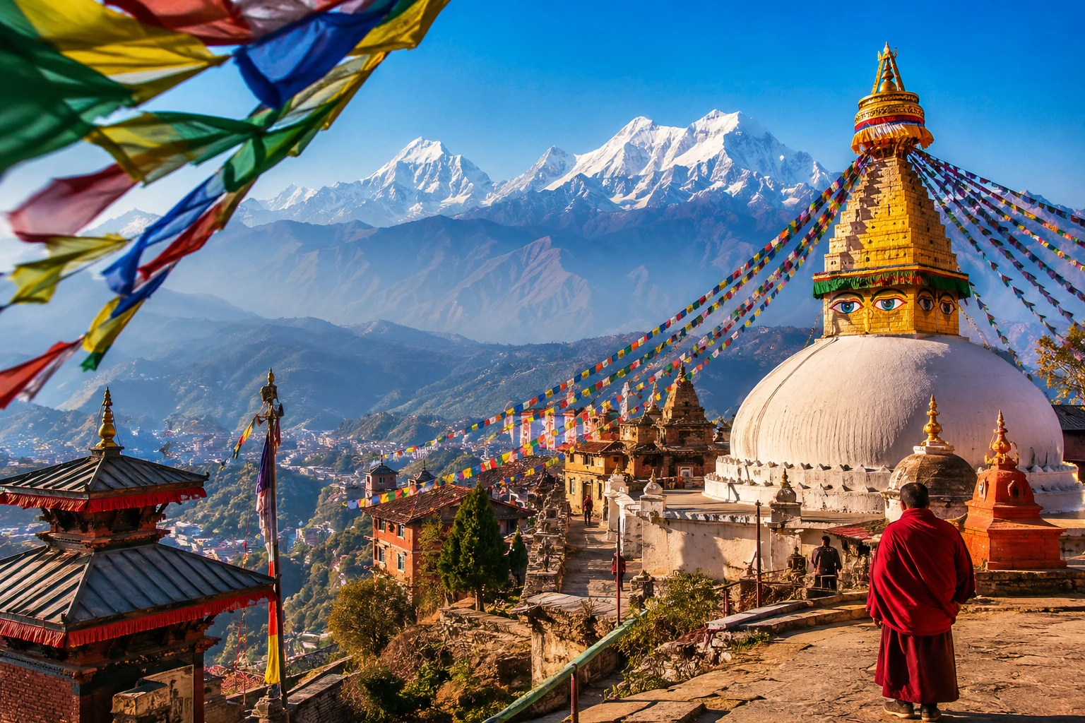 NEPAL 8N7D – HÀNH TRÌNH KHÁM PHÁ MIỀN ĐẤT PHẬT GIÁO GIỮA DÃY HIMALAYA