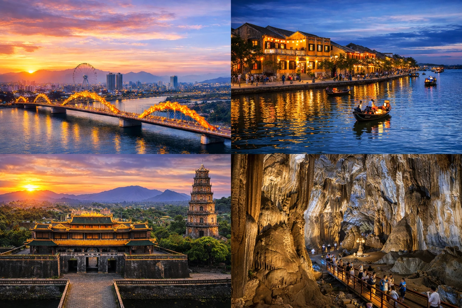 [331] ĐÀ NẴNG –  HỘI AN – HUẾ - ĐỘNG THIÊN ĐƯỜNG 5N4D