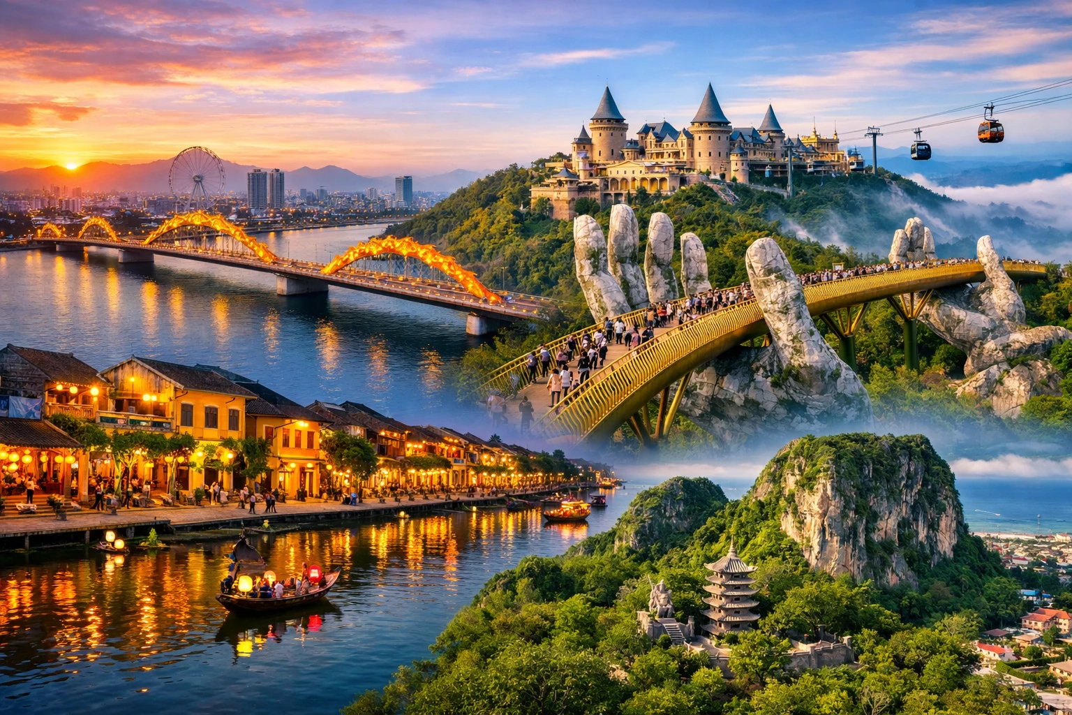 [221] ĐÀ NẴNG – SƠN TRÀ – HỘI AN – BÀ NÀ HILLS – NGŨ HÀNH SƠN 3N2Đ
