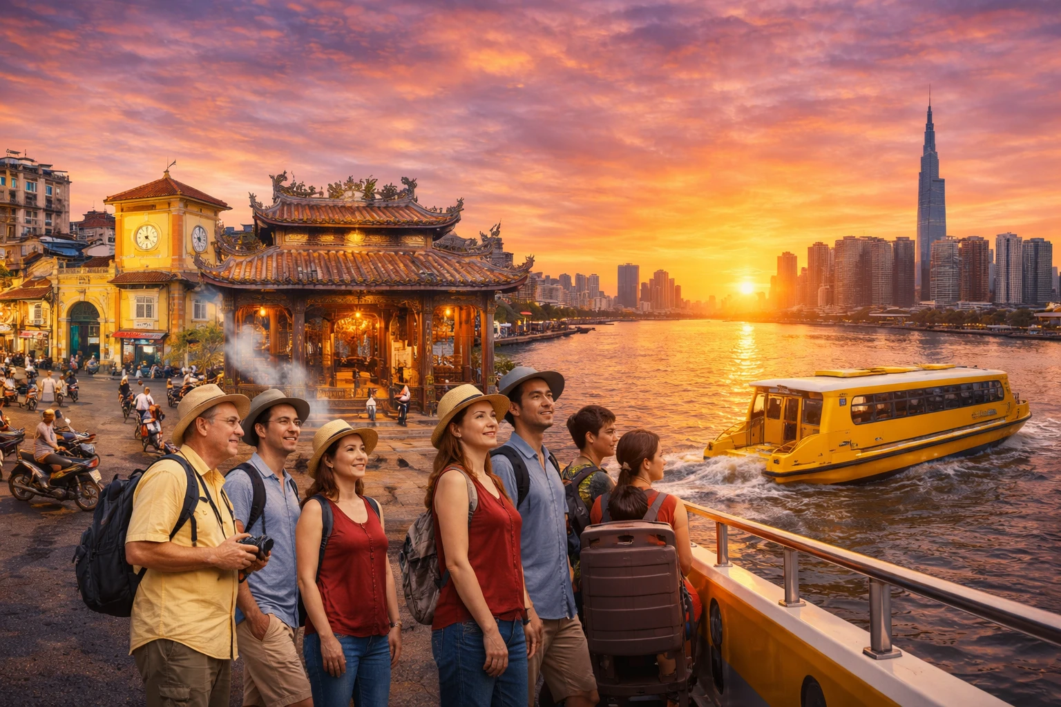 [SGC] CITY TOUR SÀI GÒN - BUỔI CHIỀU