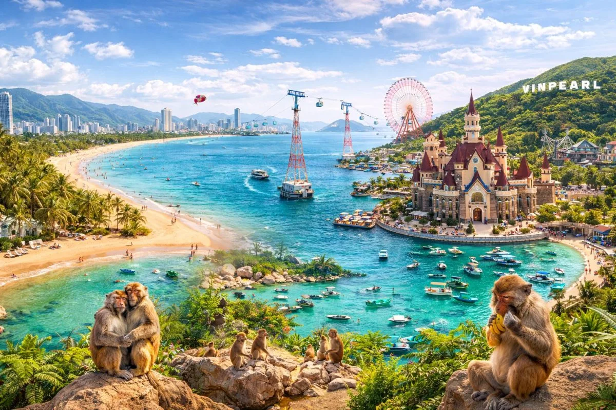 [S-X-NT4N3D-01] NHA TRANG – ĐẢO KHỈ VINPEARL HARBOUR 4N3D