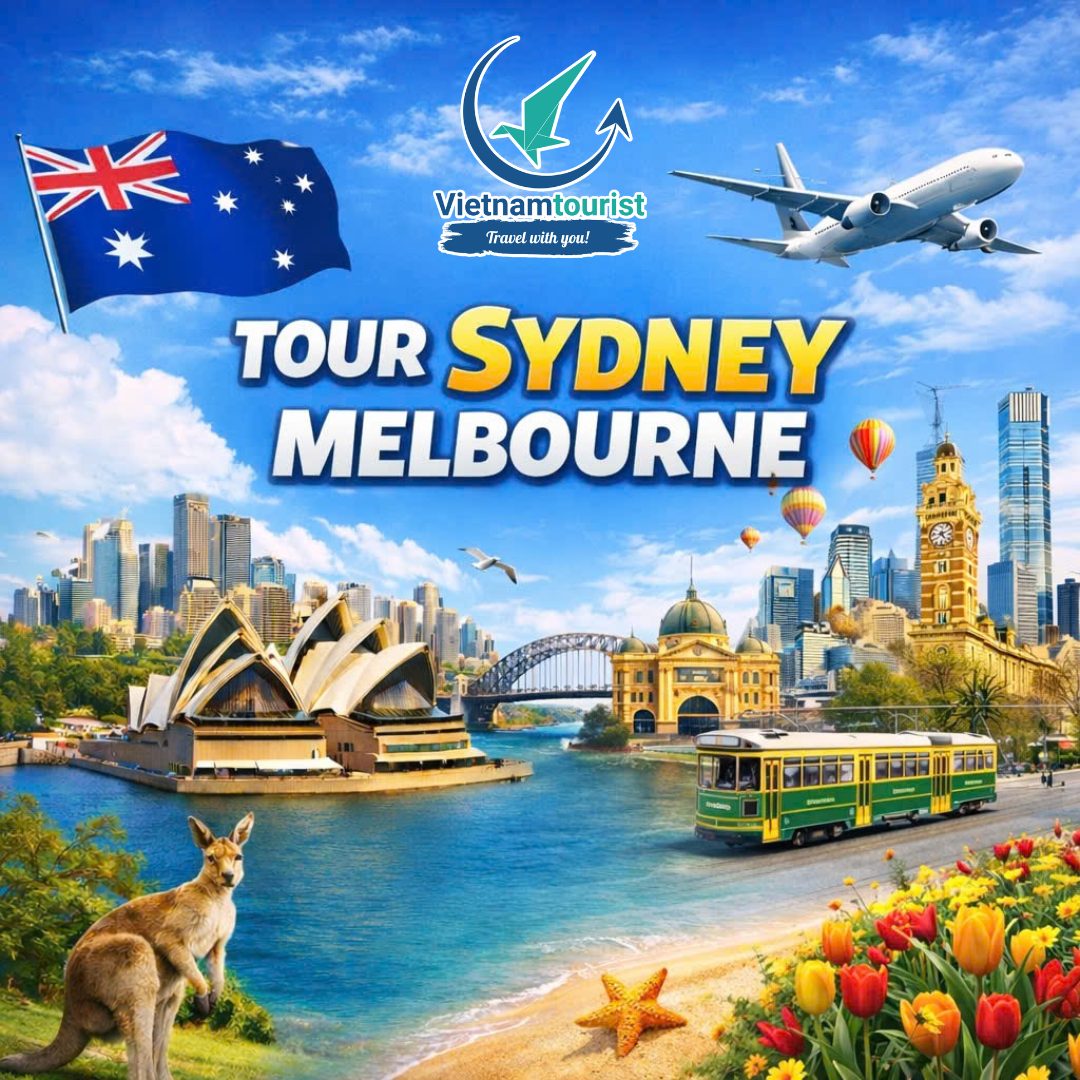 Úc Sydney Melbourne