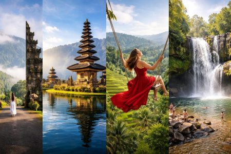 [SB] CỔNG TRỜI HANDARA – ĐỀN ULUN DANU – THÁC NƯỚC BLANGSINGA  – BALI SWING 4N3D