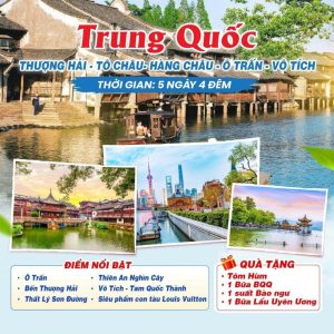 Thượng Hải - Tô Châu - Hàng Châu