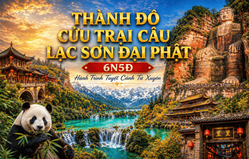 THÀNH ĐÔ – CỬU TRẠI CÂU – LẠC SƠN ĐẠI PHẬT 6N5Đ – CÓ SHOP [TP]